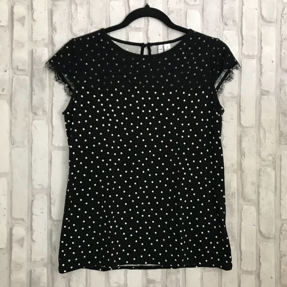 Elle Polkadot Blouse